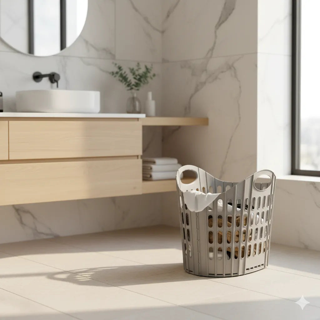Panier à Linge Plastique Pliable