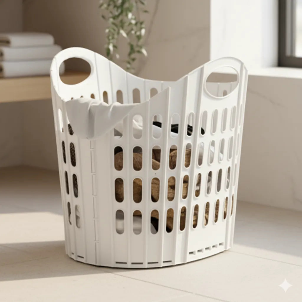 Panier à Linge Plastique Pliable