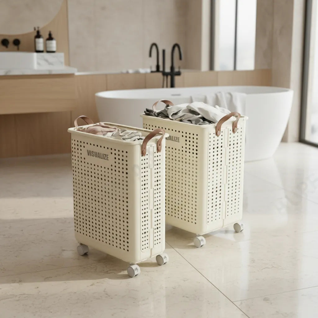 Panier à Linge Roulette