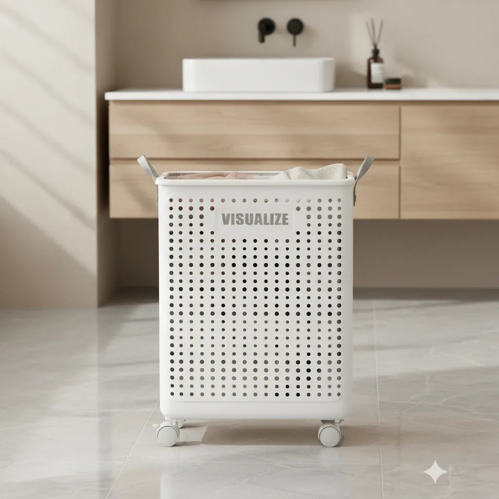 Panier à Linge Roulette