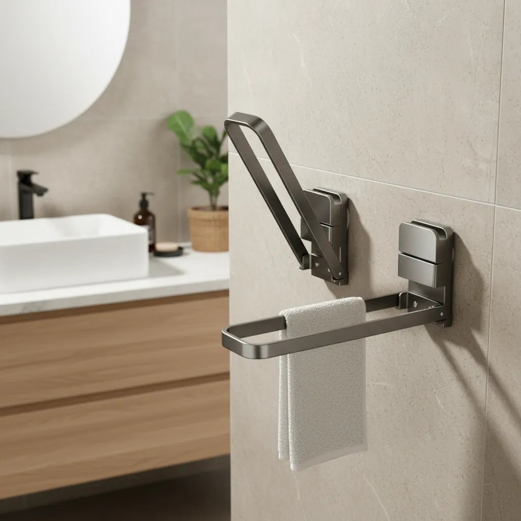 Porte Serviette Ventouse Salle de Bain