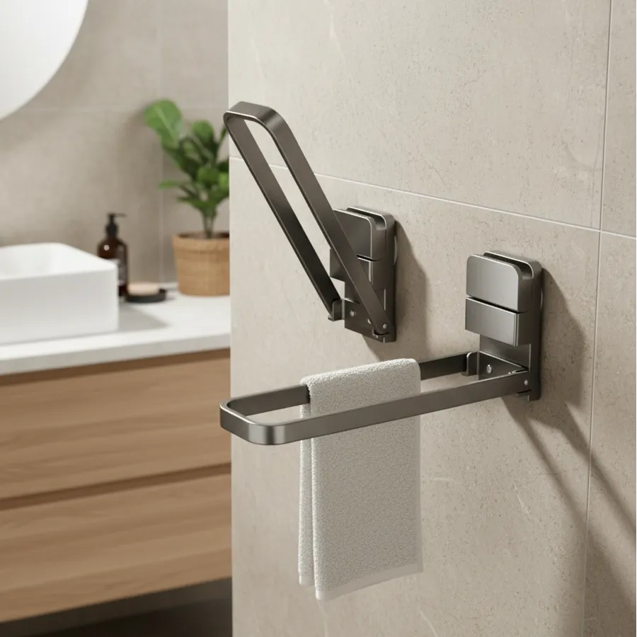 Porte Serviette Ventouse Salle de Bain