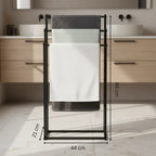 Porte Serviette sur Pied pour Salle de Bain
