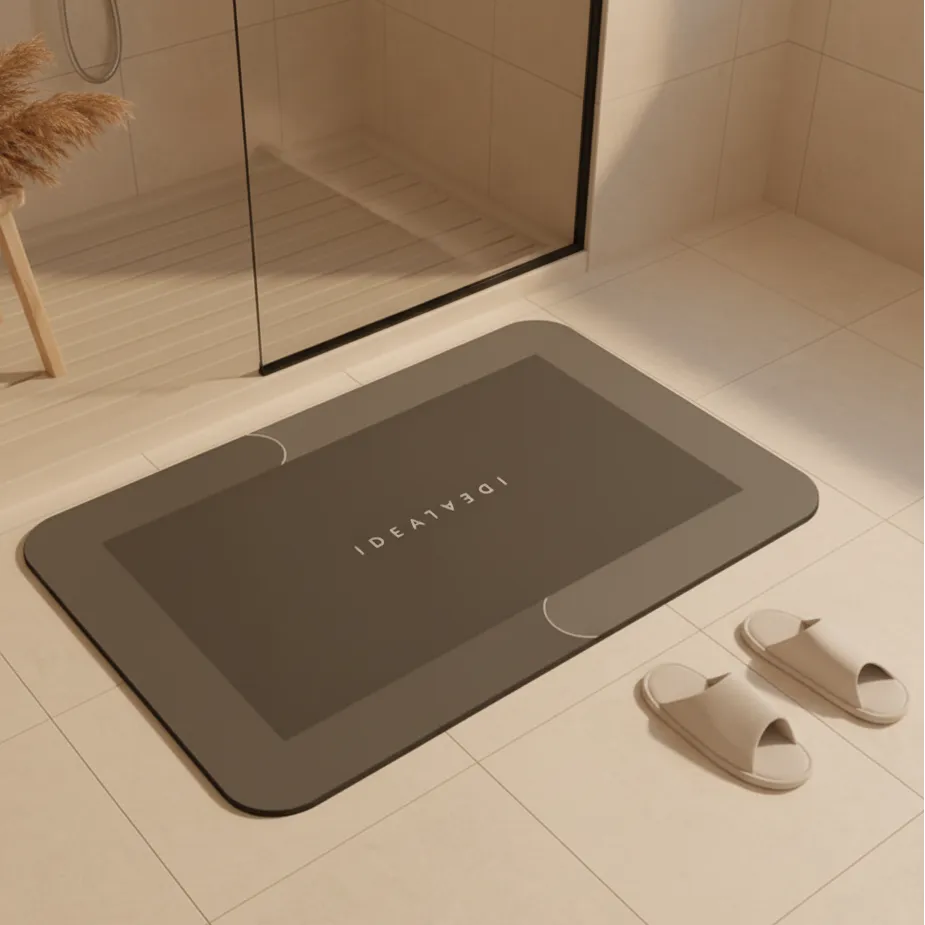 Tapis Salle de Bain Pierre Diatomite