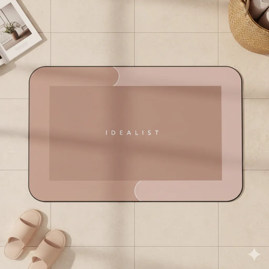 Tapis Salle de Bain Pierre Diatomite