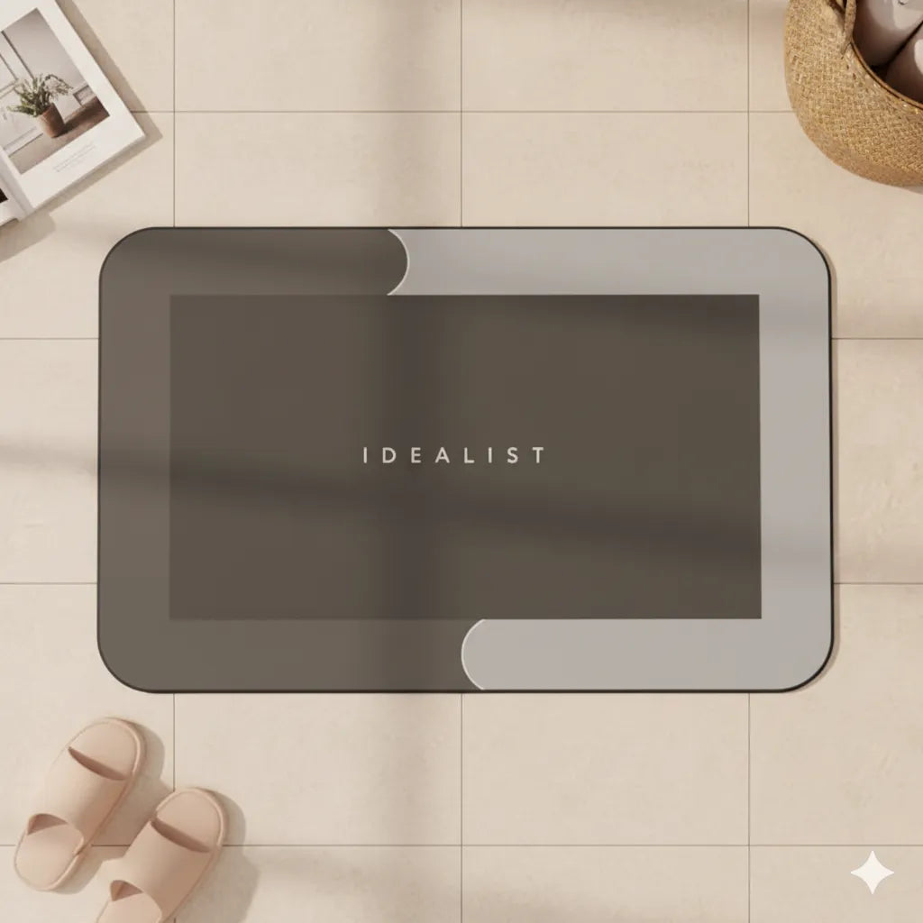 Tapis Salle de Bain Pierre Diatomite