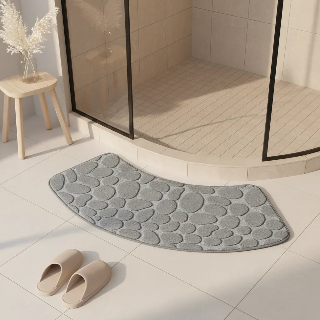 Tapis de Bain Courbé