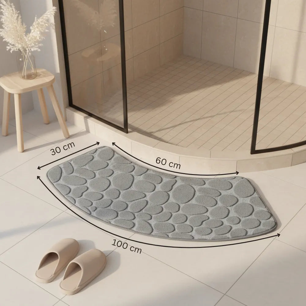Tapis de Bain Courbé