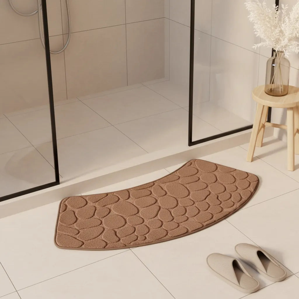 Tapis de Bain Courbé