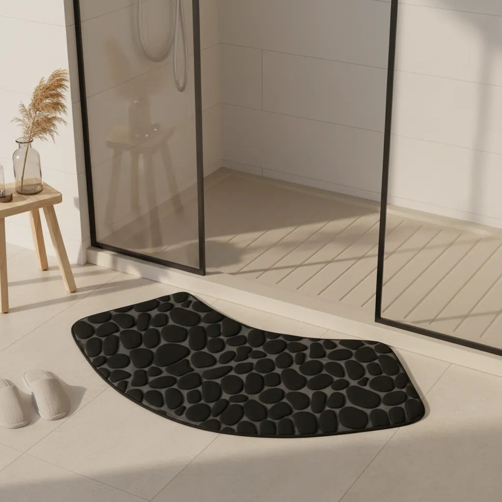 Tapis de Bain Courbé