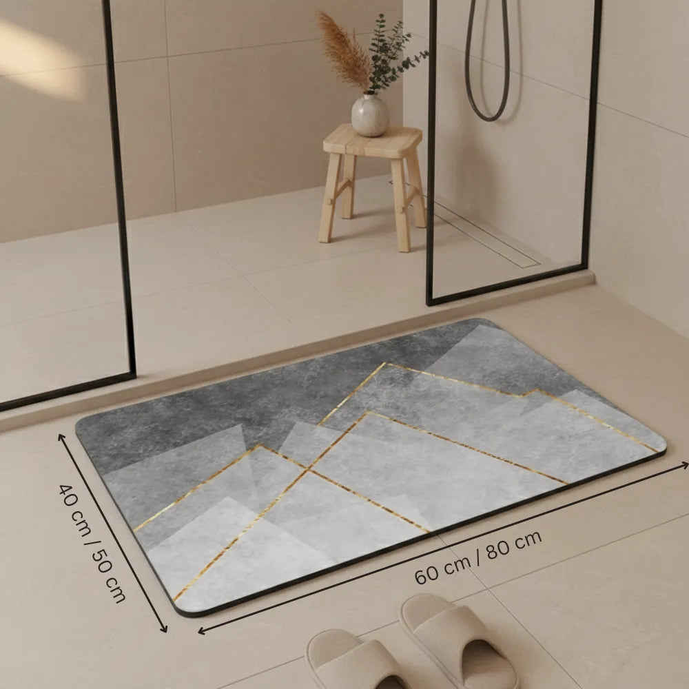 Tapis de Bain en Diatomite